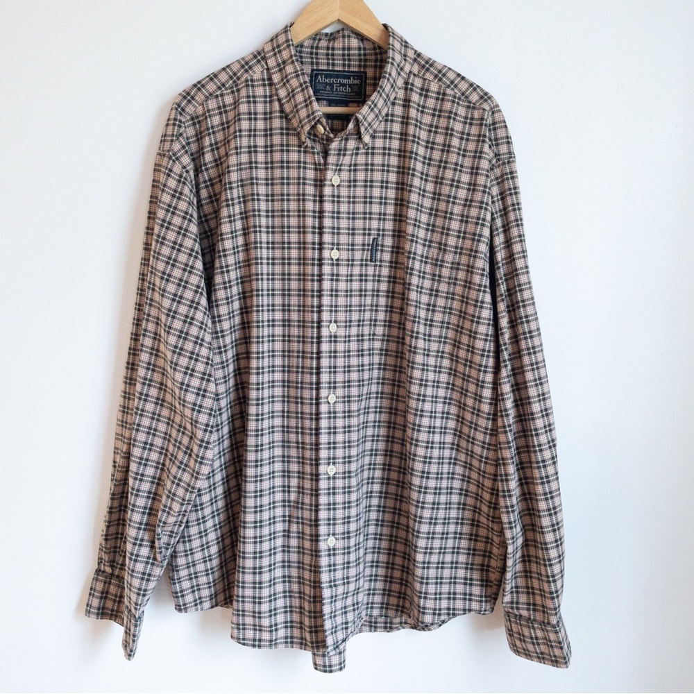 Abercrombie & Fitch Plaid Button Down Shirt